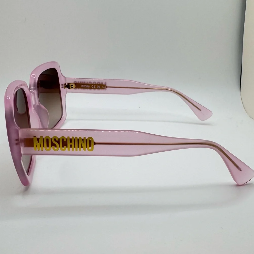 Moschino - pink Translucent sunglasses MOS 127/S 35JHA - 56-19-140 - Picture 7 of 14